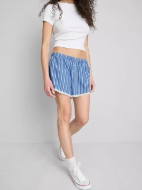 The Primark Scene | Pantaloni Scurți cu dungi din dantelă