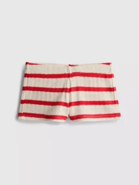 The Primark Scene | Pantaloni Scurți micro din croșetat cu dungi