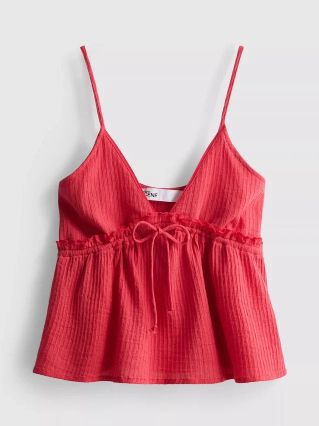 The Primark Scene | Top cami cu volane The Primark Scene | Top cami cu volane