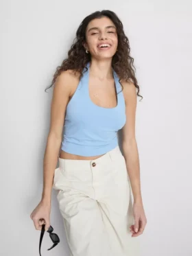 The Primark Scene | Top scurt cu gât halter