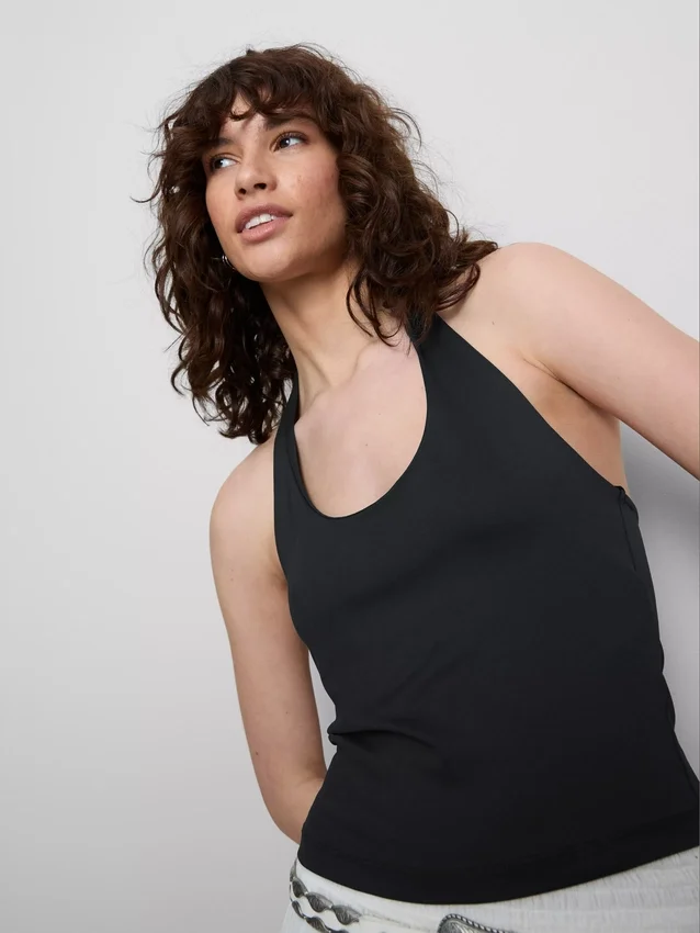 The Primark Scene | Top scurt cu gât halter The Primark Scene | Top scurt cu gât halter