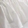 The Primark Scene | Top scurt din bumbac cu volane și ochiuri