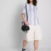 The Primark Scene | Tricou de fotbal cu dungi Olivia Rodrigo The Primark Scene | Tricou de fotbal cu dungi Olivia Rodrigo