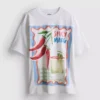The Primark Scene | Tricou oversized din bumbac cu imprimeu Margarita The Primark Scene | Tricou oversized din bumbac cu imprimeu Margarita