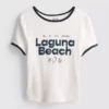 The Primark Scene | Tricou scurt „Laguna Beach Baby”