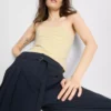 Top bandeau cu conținut ridicat de bumbac