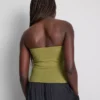 Top bandeau cu conținut ridicat de bumbac