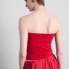 Top bandeau cu conținut ridicat de bumbac