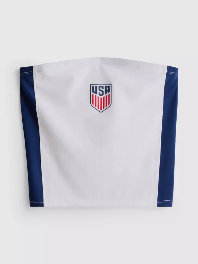 Top bandeau din bumbac cu imprimeu „Usa soccer” Top bandeau din bumbac cu imprimeu „Usa soccer”