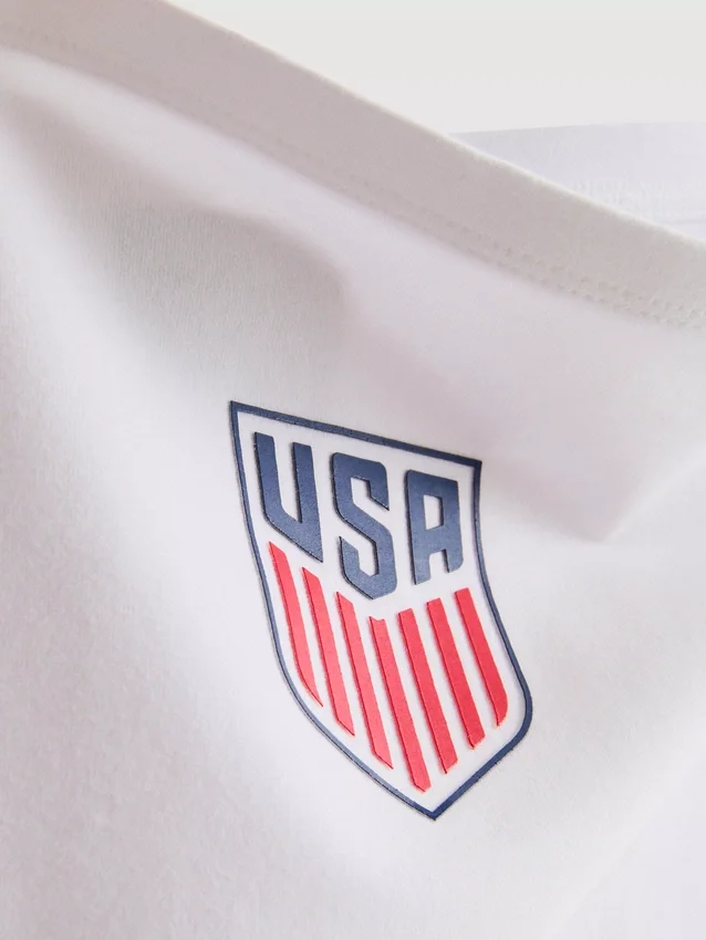Top bandeau din bumbac cu imprimeu „Usa soccer” Top bandeau din bumbac cu imprimeu „Usa soccer”