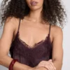 Top cami cu dantelă satinată Paula Echevarría Top cami cu dantelă satinată Paula Echevarría