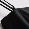 Top cami din bumbac cu tiv în formă de batistă