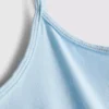 Top cami elastic, cu conținut ridicat de bumbac Top cami elastic, cu conținut ridicat de bumbac
