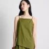 Top cami lung, texturat Top cami lung, texturat