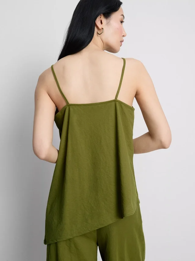 Top cami lung, texturat Top cami lung, texturat