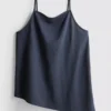 Top cami lung, texturat Top cami lung, texturat
