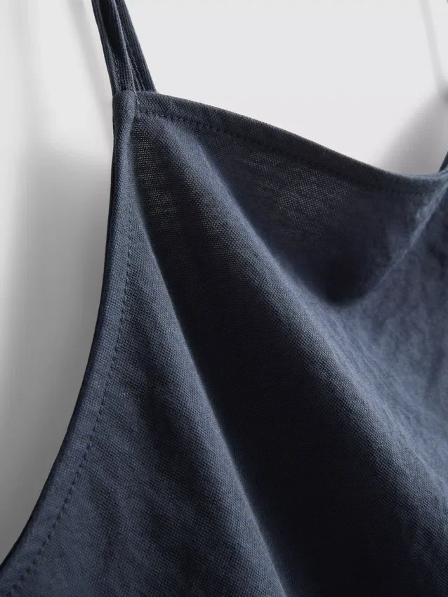 Top cami lung, texturat Top cami lung, texturat