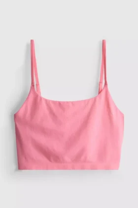 Top cami scurt, fără cusături