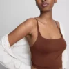 Top cami scurt, fără cusături