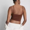 Top cami scurt, fără cusături