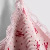 Top cami scurt, fără cusături, cu imprimeu
