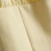 Top corset din crep cu guler pătrat