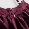 Top cu bretele subțiri din bumbac, cu broderie florală Top cu bretele subțiri din bumbac, cu broderie florală