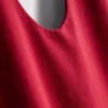 Top cu gât halter din bumbac bogat