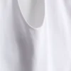 Top cu gât halter din bumbac bogat