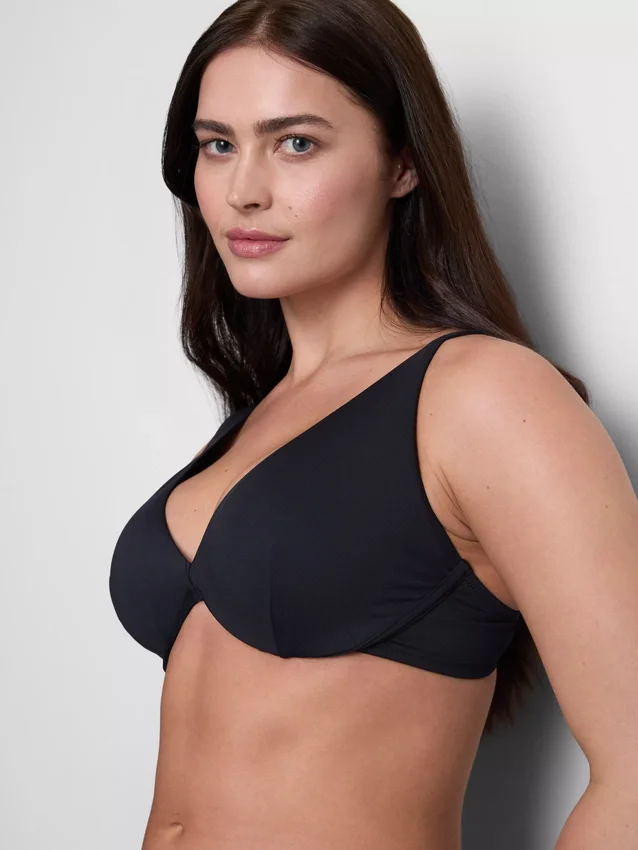 Top de bikini cu sârmă pentru bust mai voluminos Top de bikini cu sârmă pentru bust mai voluminos