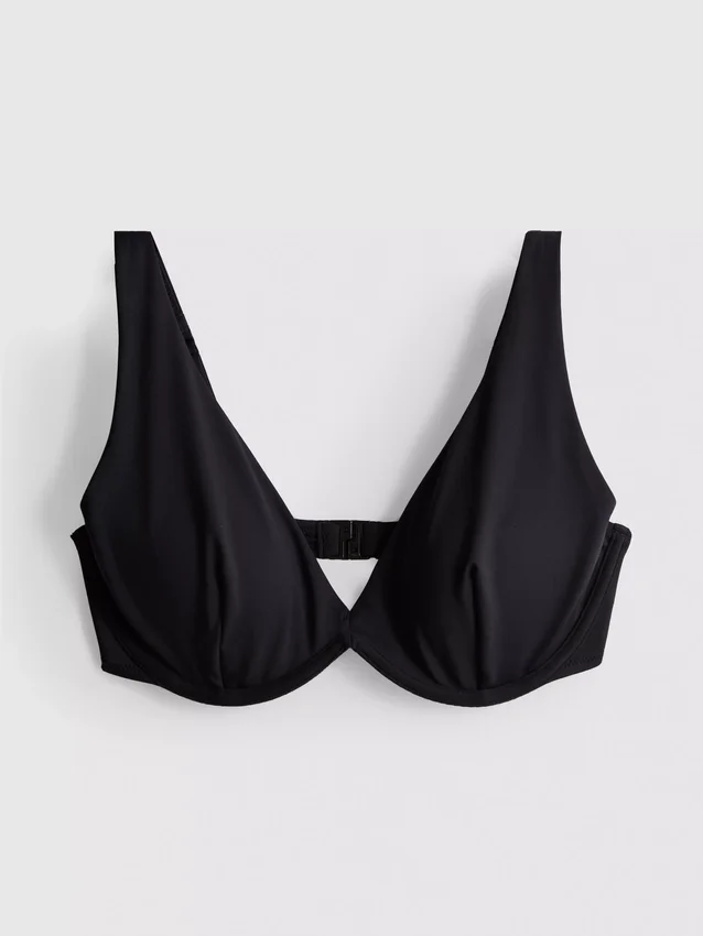 Top de bikini cu sârmă pentru bust mai voluminos Top de bikini cu sârmă pentru bust mai voluminos