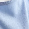 Top de casă tip cami din bumbac cu textură pointelle