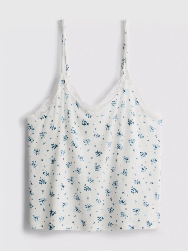 Top de pijama cu conținut ridicat de modal Top de pijama cu conținut ridicat de modal