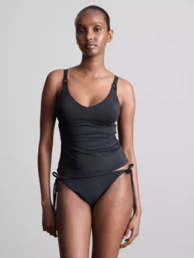 Top de tankini cu imprimeu Top de tankini cu imprimeu