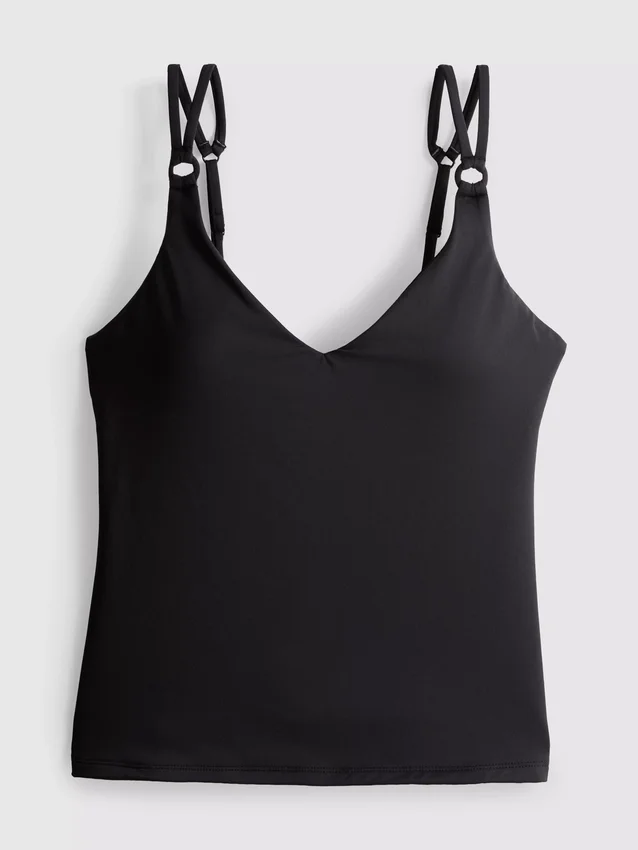 Top de tankini cu imprimeu Top de tankini cu imprimeu