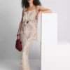 Top lung tip cami din satin șifonat de la Paula Echevarría Top lung tip cami din satin șifonat de la Paula Echevarría