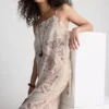 Top lung tip cami din satin șifonat de la Paula Echevarría Top lung tip cami din satin șifonat de la Paula Echevarría
