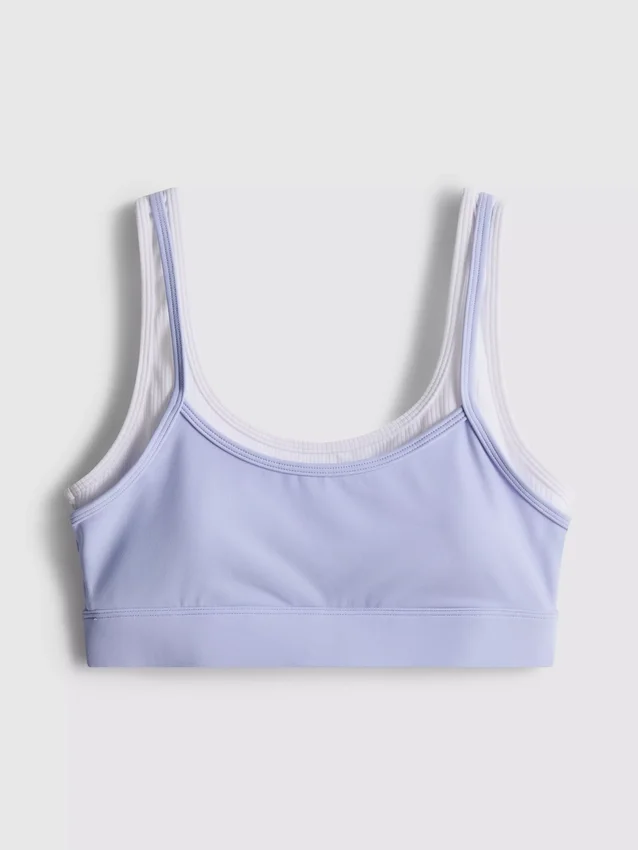 Top sport scurt, cu două straturi Top sport scurt, cu două straturi