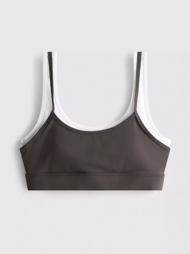 Top sport scurt, cu două straturi Top sport scurt, cu două straturi