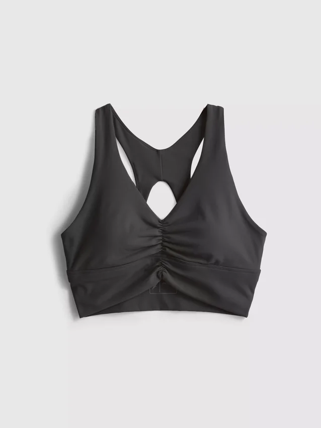 Top sport scurt, cu volane, extrem de moale Top sport scurt, cu volane, extrem de moale