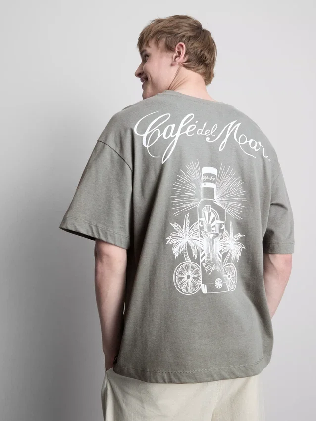 Tricou cu guler în V Ibiza Tricou cu guler în V Ibiza