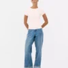 Tricou cu guler rotund, ca o a doua piele Tricou cu guler rotund, ca o a doua piele