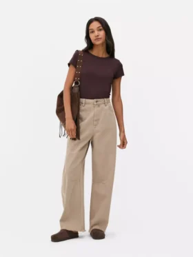 Tricou cu guler rotund, ca o a doua piele