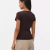 Tricou cu guler rotund, ca o a doua piele Tricou cu guler rotund, ca o a doua piele