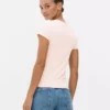 Tricou cu guler rotund, ca o a doua piele Tricou cu guler rotund, ca o a doua piele