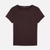 Tricou cu guler rotund, ca o a doua piele Tricou cu guler rotund, ca o a doua piele