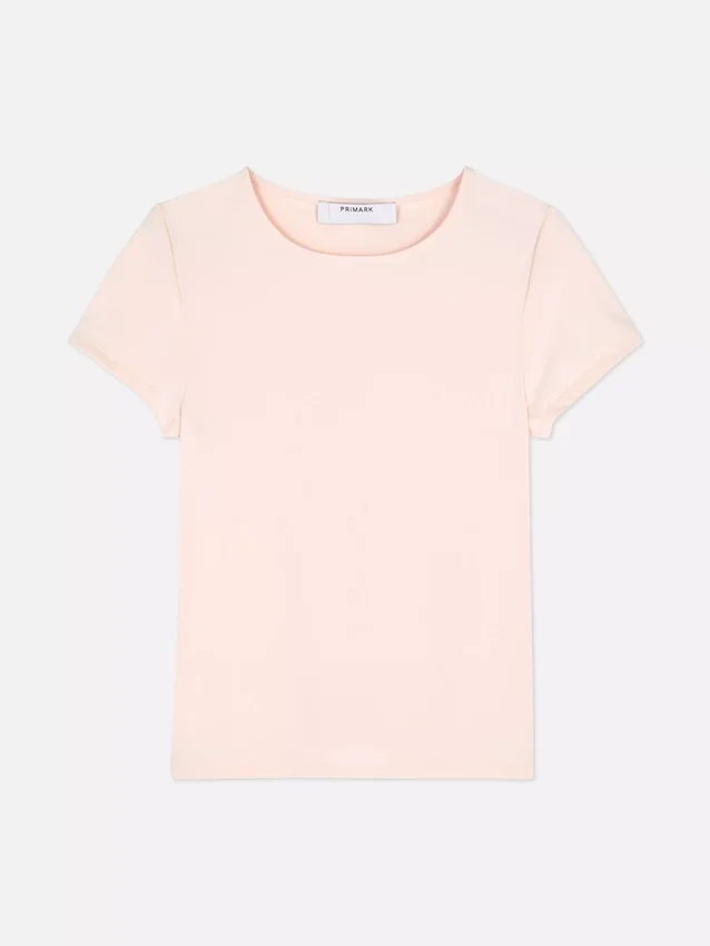Tricou cu guler rotund, ca o a doua piele Tricou cu guler rotund, ca o a doua piele