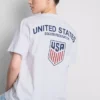 Tricou cu imprimeu al Federației de Fotbal din SUA