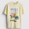 Tricou cu imprimeu din bumbac Nybg
