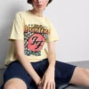 Tricou cu imprimeu grafic de pe albumul Foo Fighters